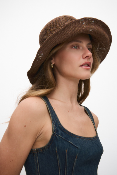 Шляпа 26S0115HD Коричневый (10)