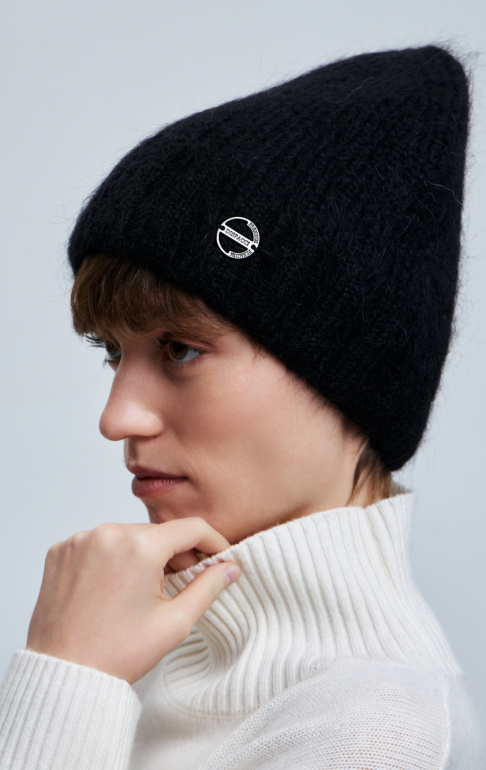 шапка 260163MH - черный (3)