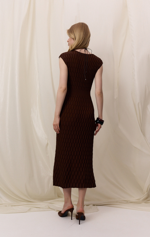 платье 26S1307K – шоколадный (6)