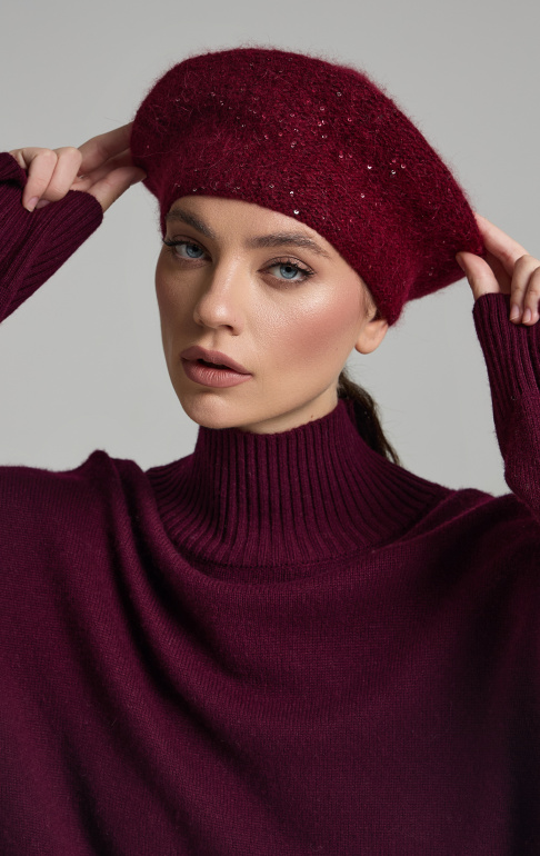 берет 250170FXV - марсала 19