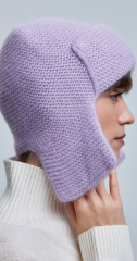 шапка ушанка 230160RG - лаванда (4)