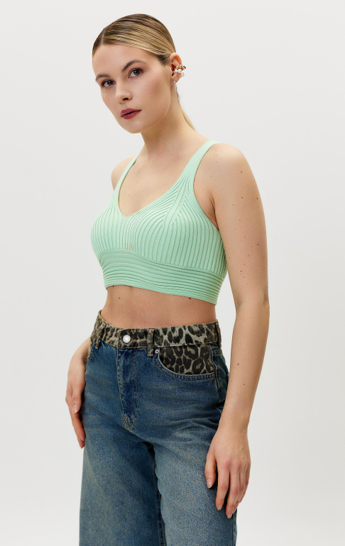 топ 25S3002K мятный 3