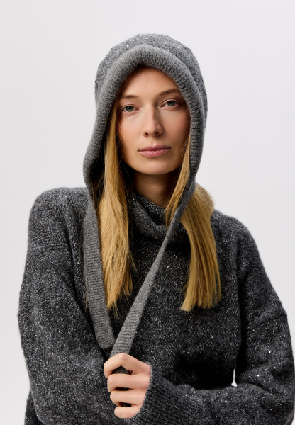 Чепчик 250173FXV антрацит (2)