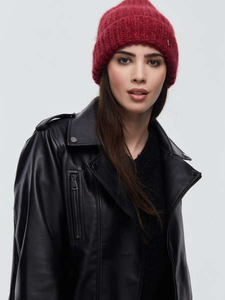 Шапка 230125ASW бордовая (1)