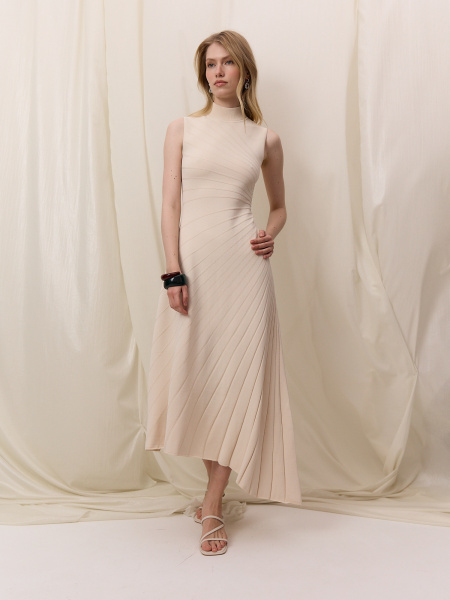 платье 26S1303K – светло-бежевый (2)