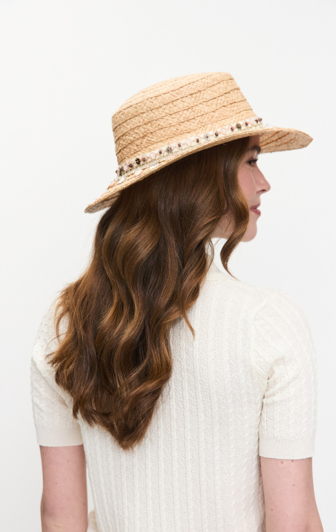 шляпа 26S0121HD - натуральный (52)