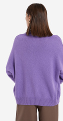 Свитер L77 фиолетовый (3)