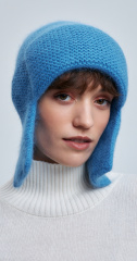 шапка ушанка 230160RG - бирюзовый (1)