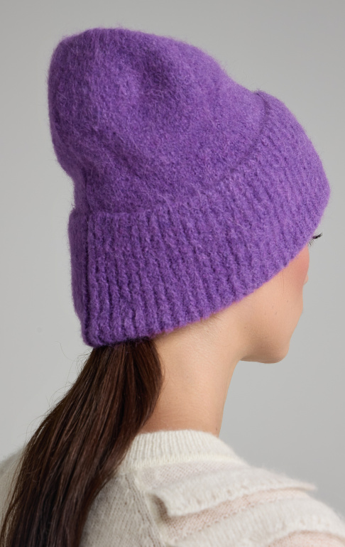 шапка 250176AZ - фиолетовый 7