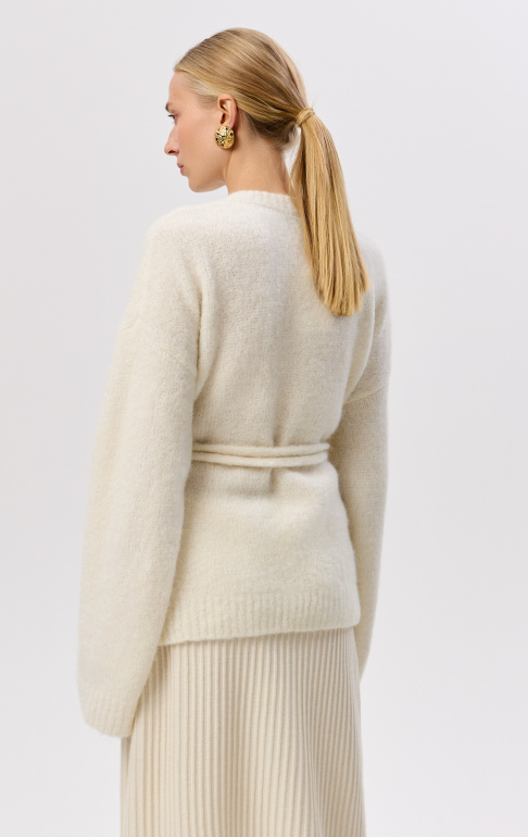 26W4111K кардиган A318AZ белый (22)