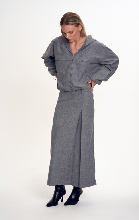 W254201F жакет  серый (1)