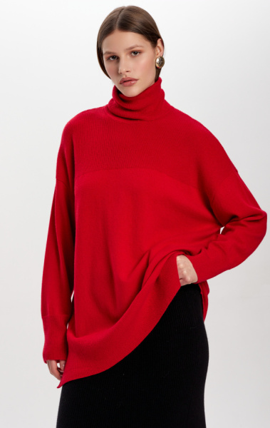 джемпер 000-338 красный 1