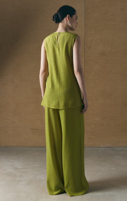 Джемпер без рукавов 26S3002F Акация (10)