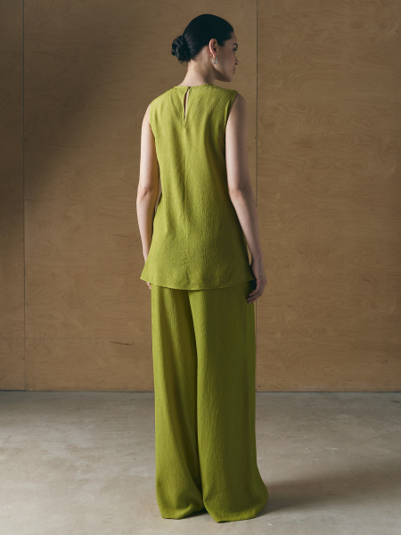 Джемпер без рукавов 26S3002F Акация (10)