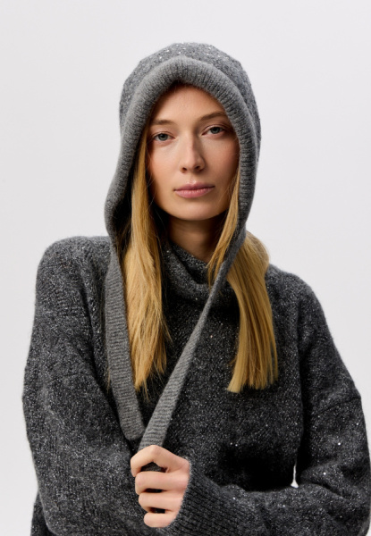 Чепчик 250173FXV антрацит (2)