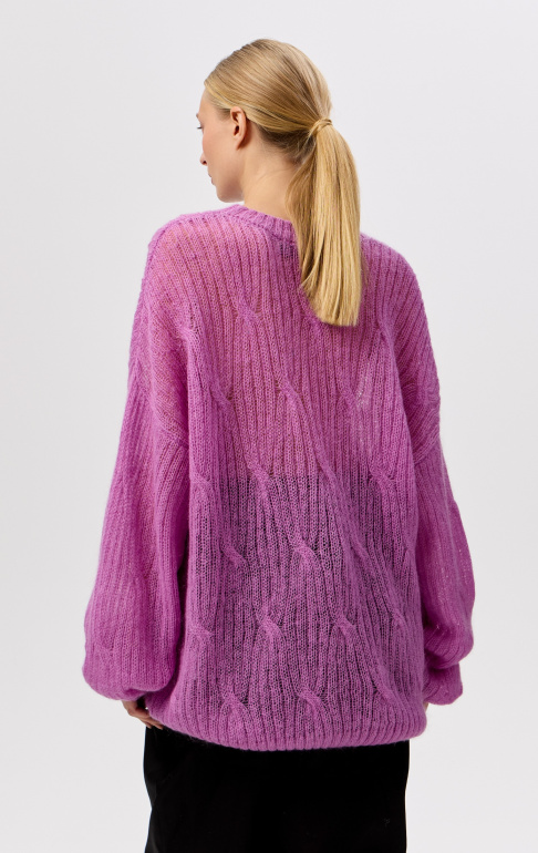 Джемпер 2432W  сиреневый (6)