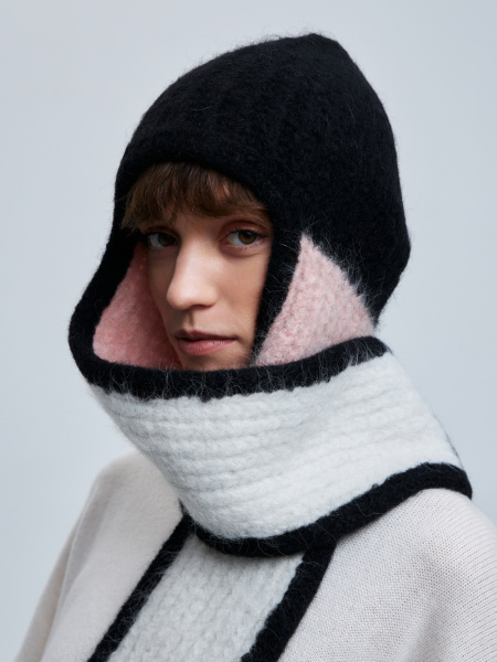 шапка ушанка 240140 - черный (3)