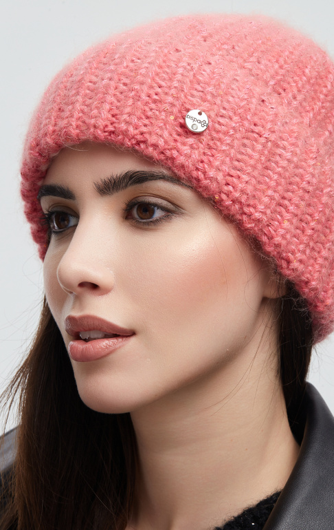 Шапка 230125ASW розовая (3)