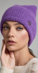 шапка 250176AZ - фиолетовый 11