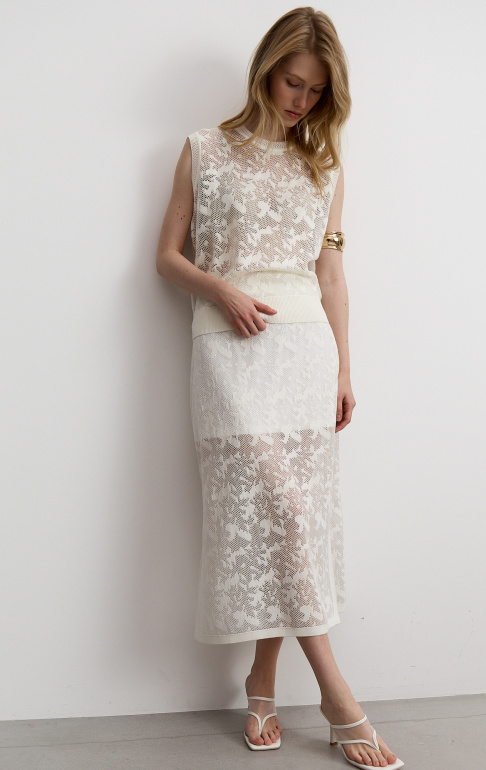 Юбка 26S5003K – молочный (2)