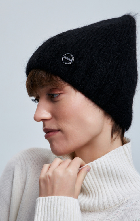 шапка 260163MH - черный (2)