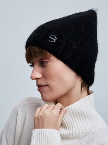 шапка 260163MH - черный (2)