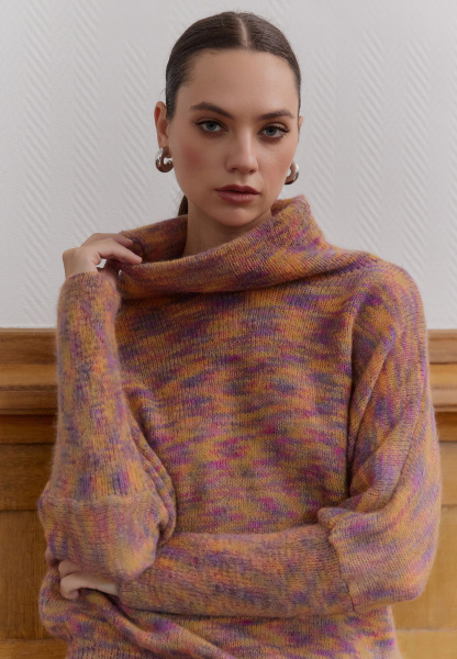 джемпер 26W2107K - желтый мультиколор (6)