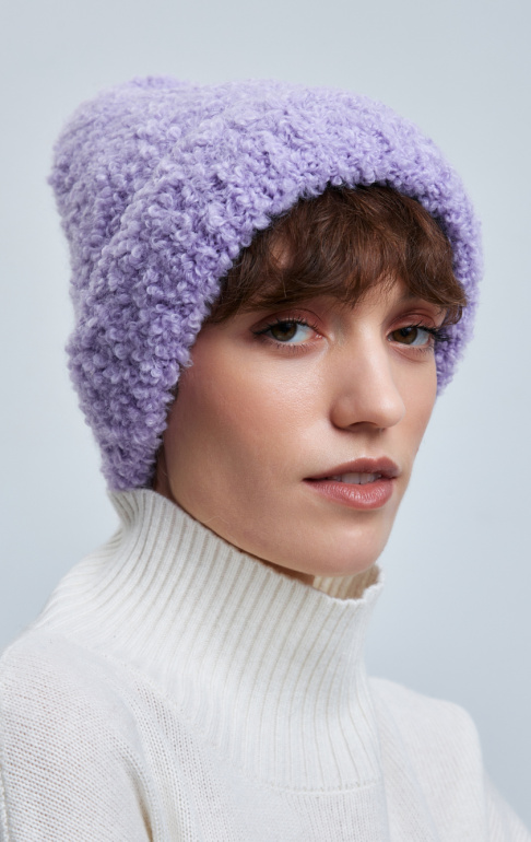 шапка 230107ES - сиреневый(3)