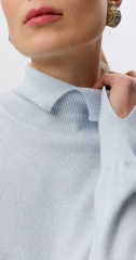 водолазка с разрезом на горле 2437W голубой (11)