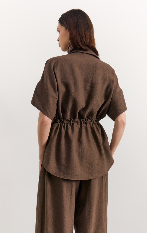 рубашка 26S1021F – коричневый (5)