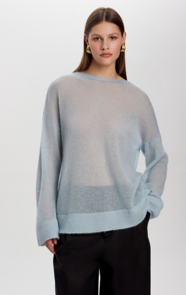 джемпер 2939W - голубой 2