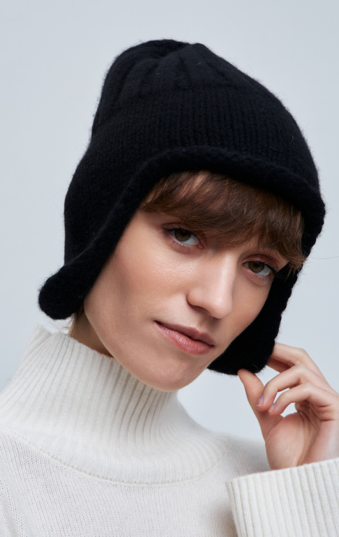 шапка 250146CA - черный (2)