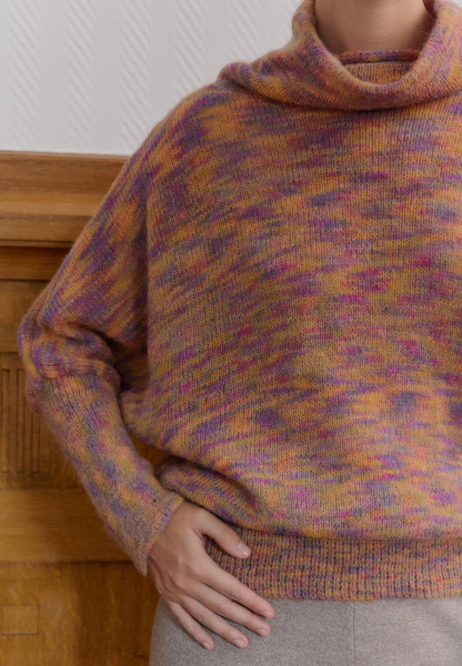 джемпер 26W2107K - желтый мультиколор (4)