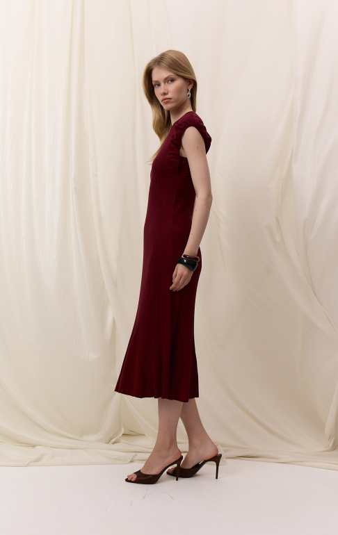 платье 26S1305K - винный) (5)
