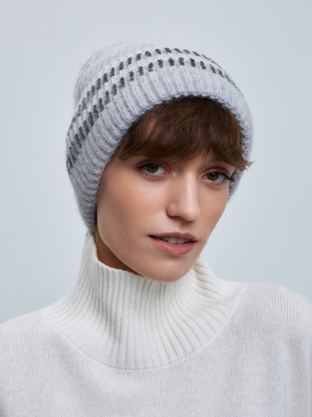 шапка 230146REC - светло-серый (1)