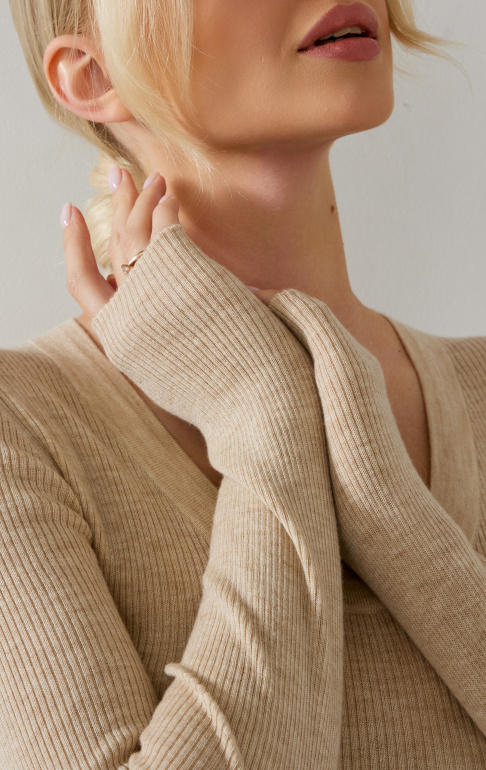 WBD001V  бежевый меланж (5)