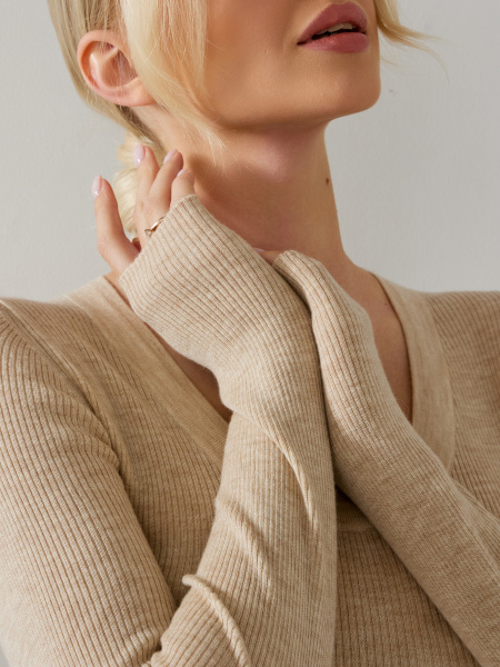 WBD001V  бежевый меланж (5)