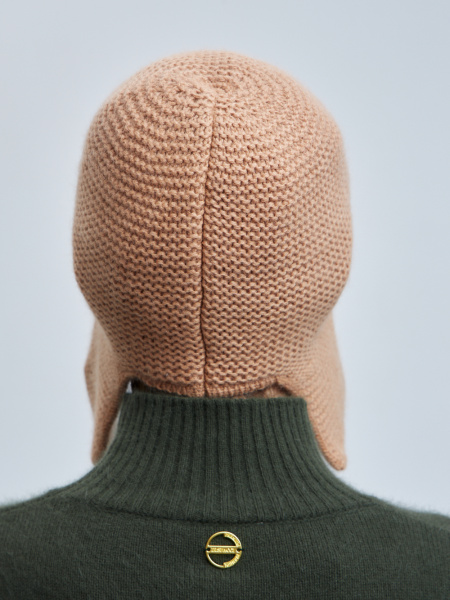 шапка ушанка 230160REC - песочный (4)