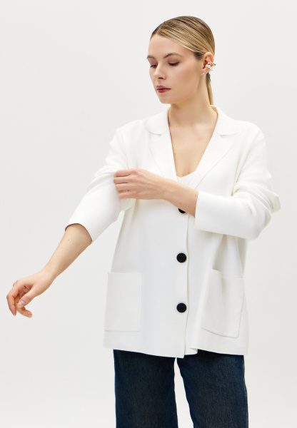 пиджак S241307K-4101 молочный 1