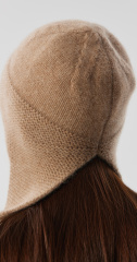 шапка ушанка 240161 - бежевый (9)