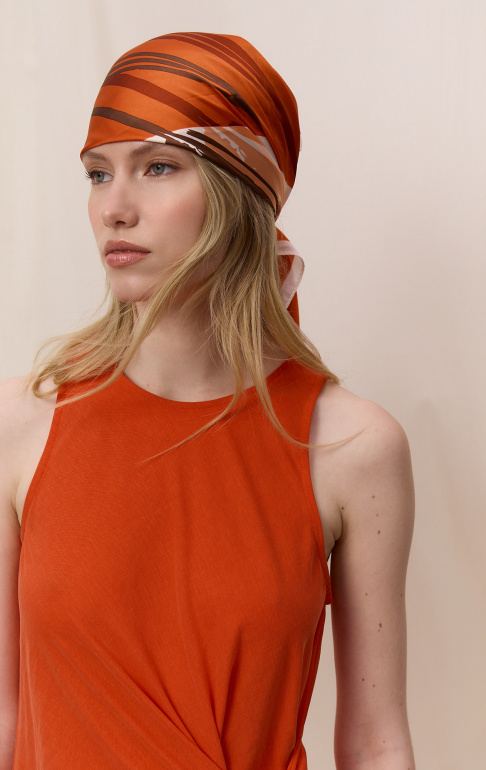 платье 24S1302KF – апельсин (3)