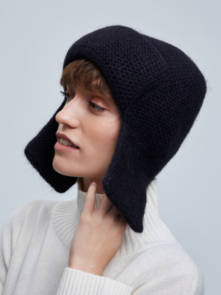 шапка ушанка 250110PG - синяя ночь (2)