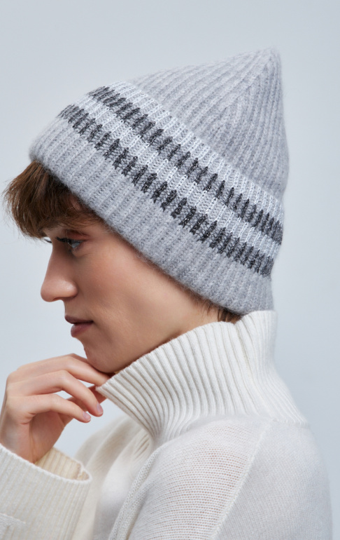 шапка 230146REC - светло-серый (2)