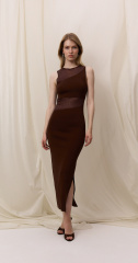 платье 26S1308K – шоколад (1)
