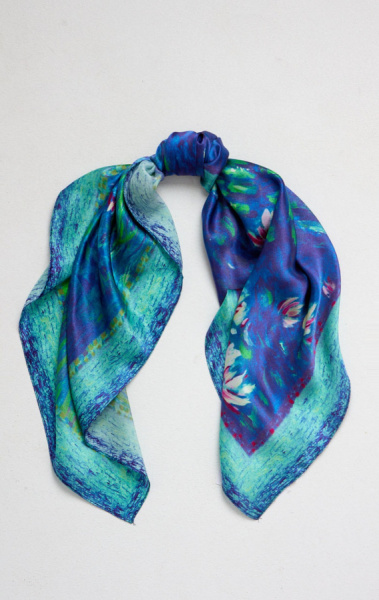 платок 6207SL синий (2)