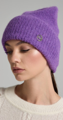 шапка 250176AZ - фиолетовый 4