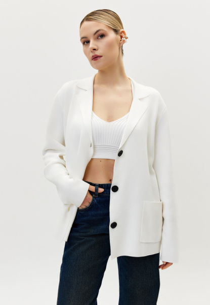 пиджак S241307K-4101 молочный 3