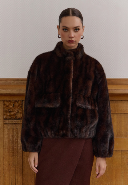 шуба 248408 - коричневый (7)