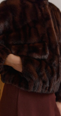 шуба 248408 - коричневый (9)