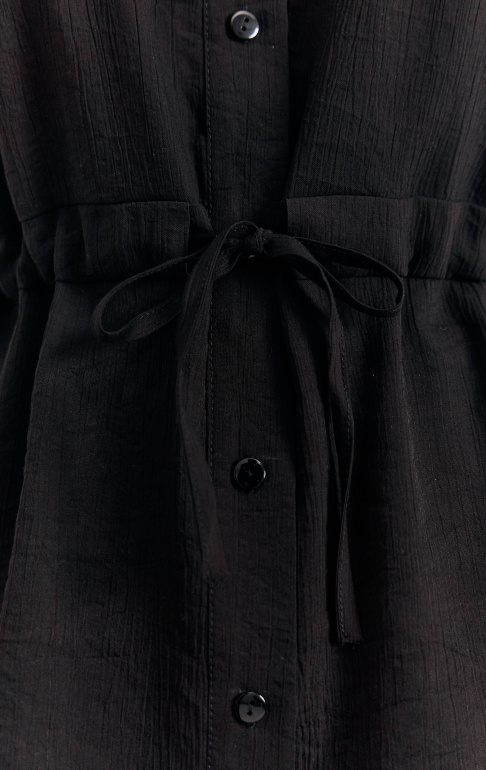 рубашка 26S1021F – черный (4)